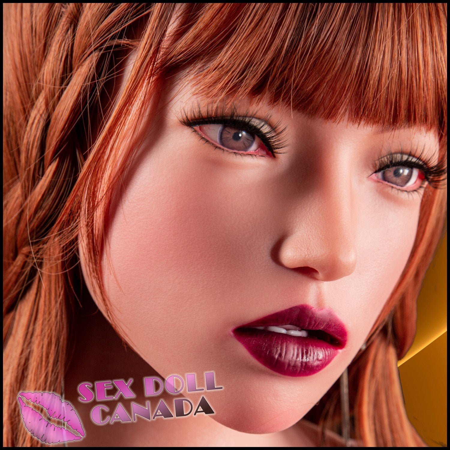 Climax Realistic Sex Doll Red Head Western American Small Waist