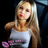 SM Realistic Sex Doll Blonde Hair Pear Shaped Small Tits Boobs