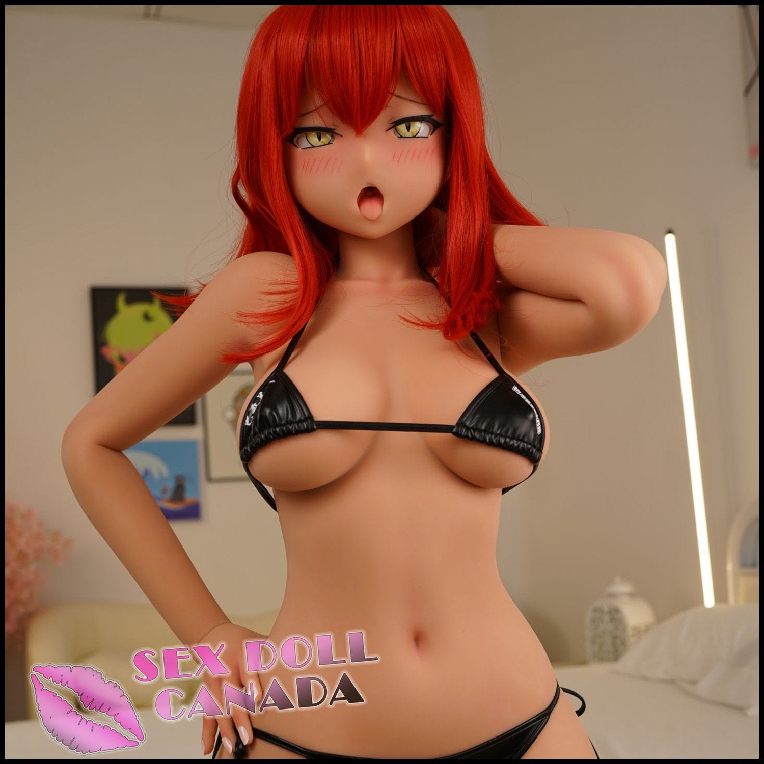 IROKEBIJIN Realistic Sex Doll Big Tits Breasts Short Petite Small Waist