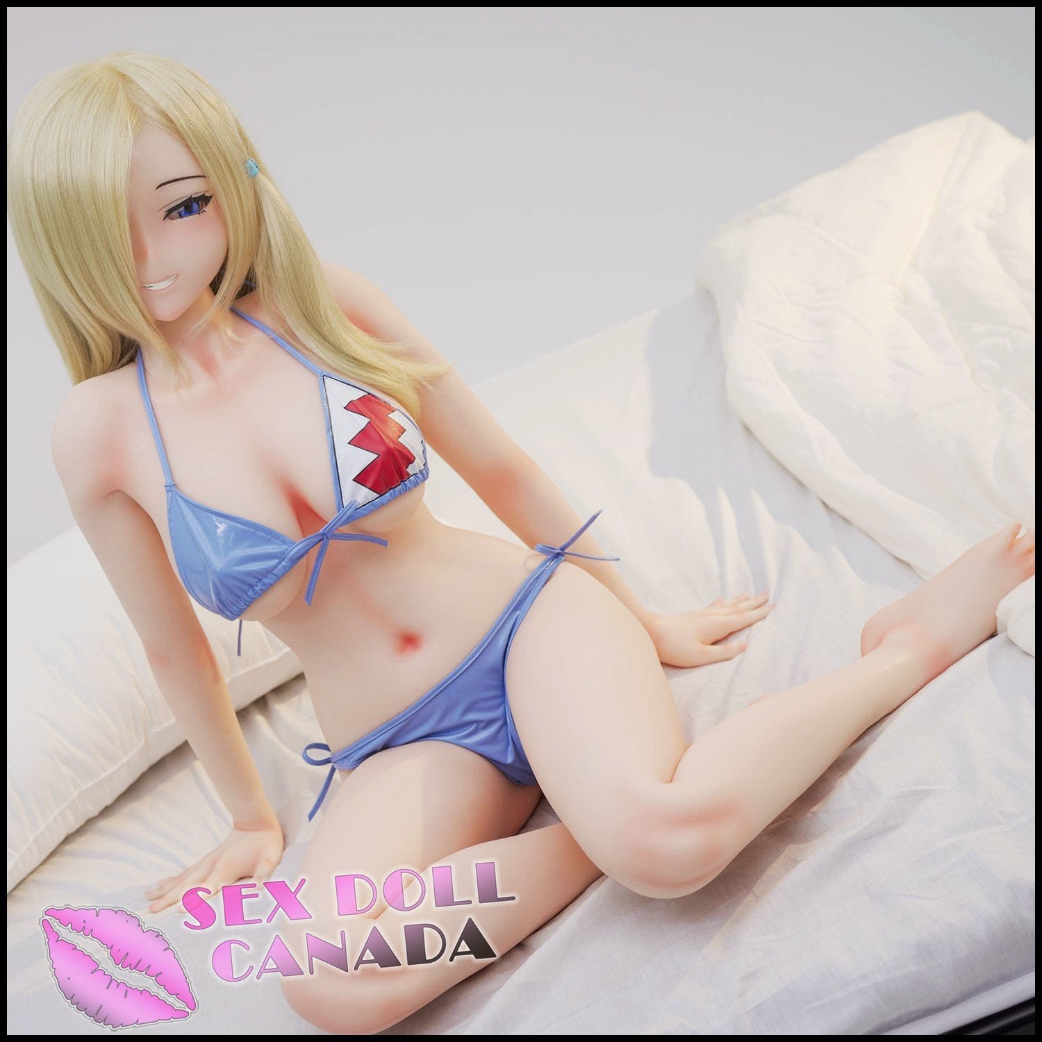 IROKEBIJIN Realistic Sex Doll Elf Fantasy Cosplay Curvy Full Body Blonde Hair