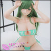 IROKEBIJIN Realistic Sex Doll Cartoon Hentai Anime Short Petite Green Hair