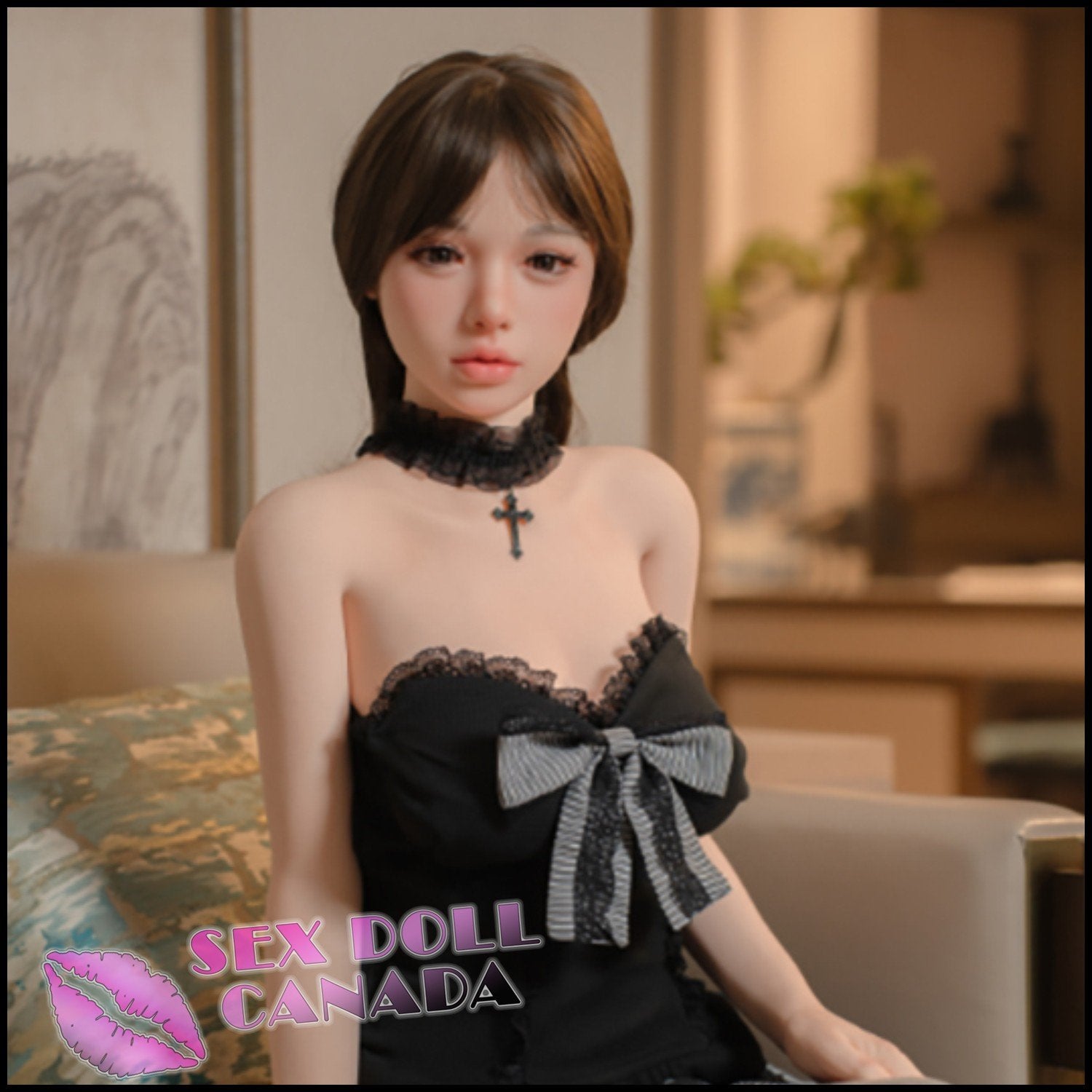 Tayu Realistic Sex Doll Black Hair Small Waist Short Petite