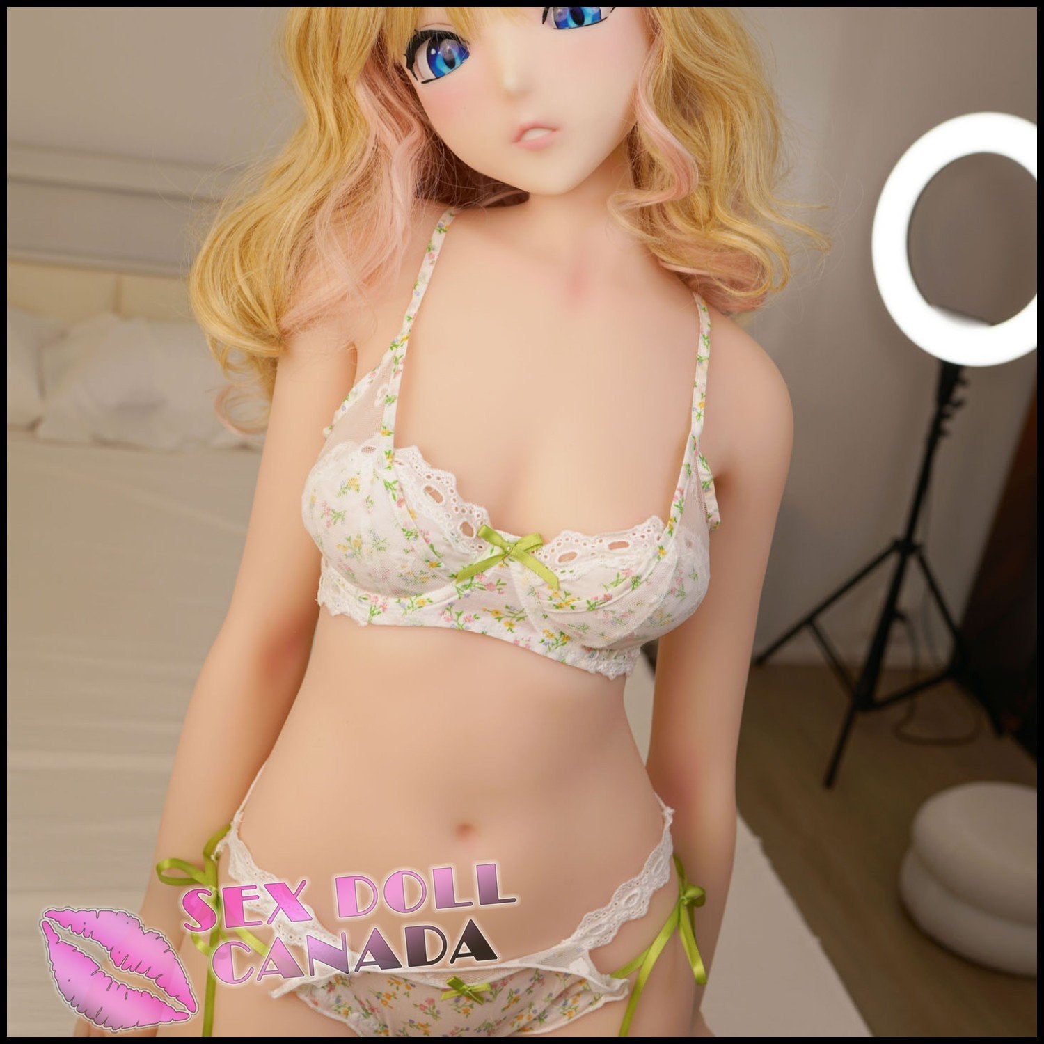 IROKEBIJIN Realistic Sex Doll Small Tits Boobs Small Waist Blonde Hair