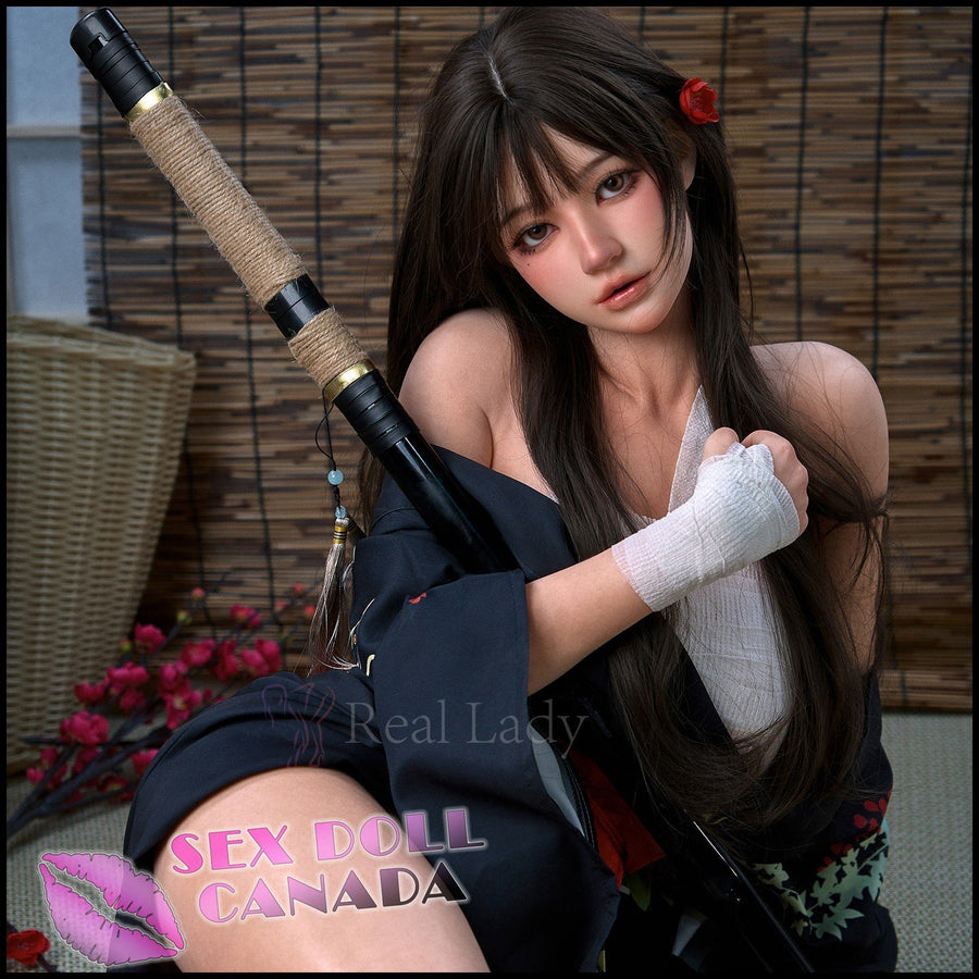 Real Lady Realistic Sex Doll Sleeping Closed Eyes Huge Tits Boobs Short Petite