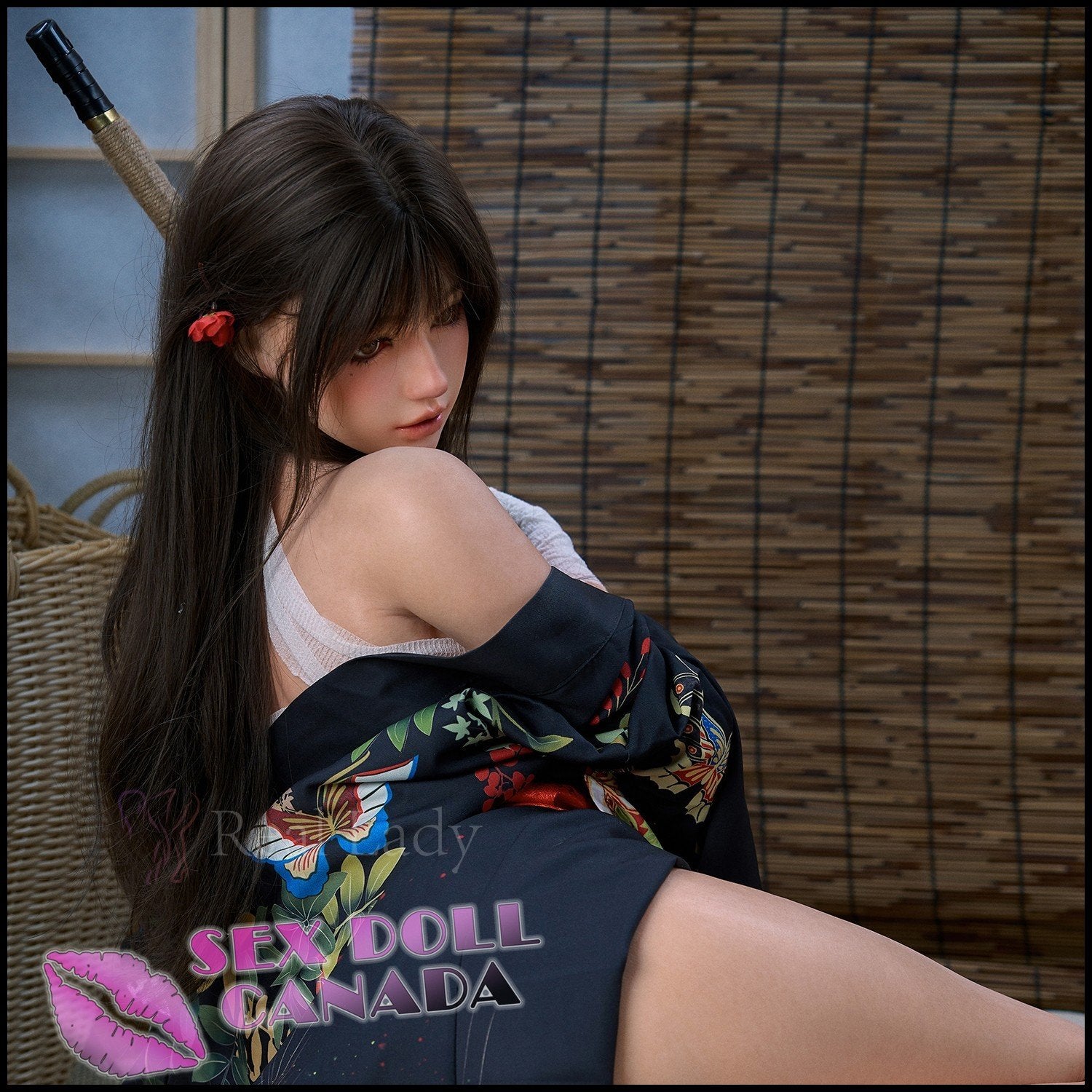 Real Lady Realistic Sex Doll Asian Japanese Chinese Black Hair Huge Tits Boobs