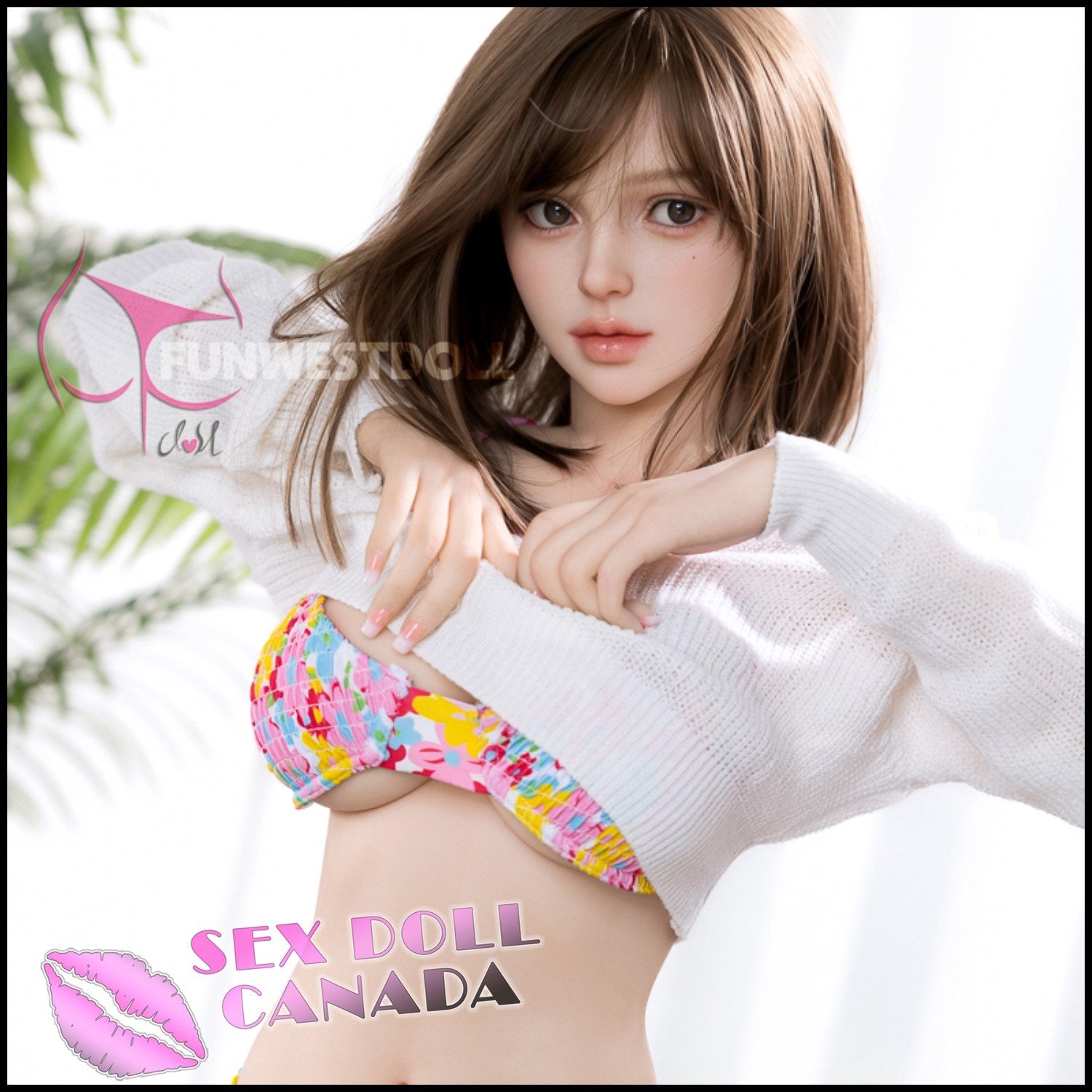 FunWestDoll Realistic Sex Doll Curvy Full Body Asian Japanese Chinese Short Petite