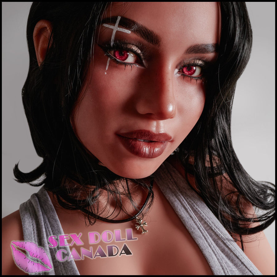 Climax Realistic Sex Doll Huge Tits Boobs Indian Arab Brown Black Hair