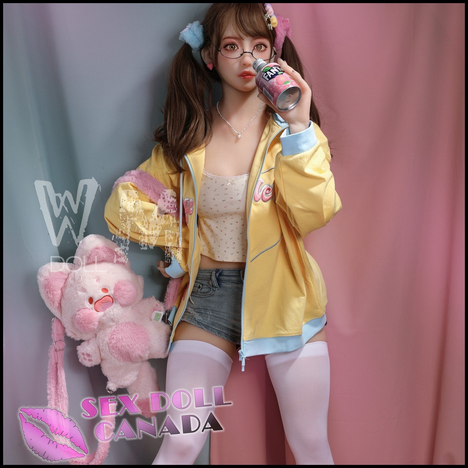 WM Doll Realistic Sex Doll Big Tits Breasts Brunette Hair Asian Japanese Chinese