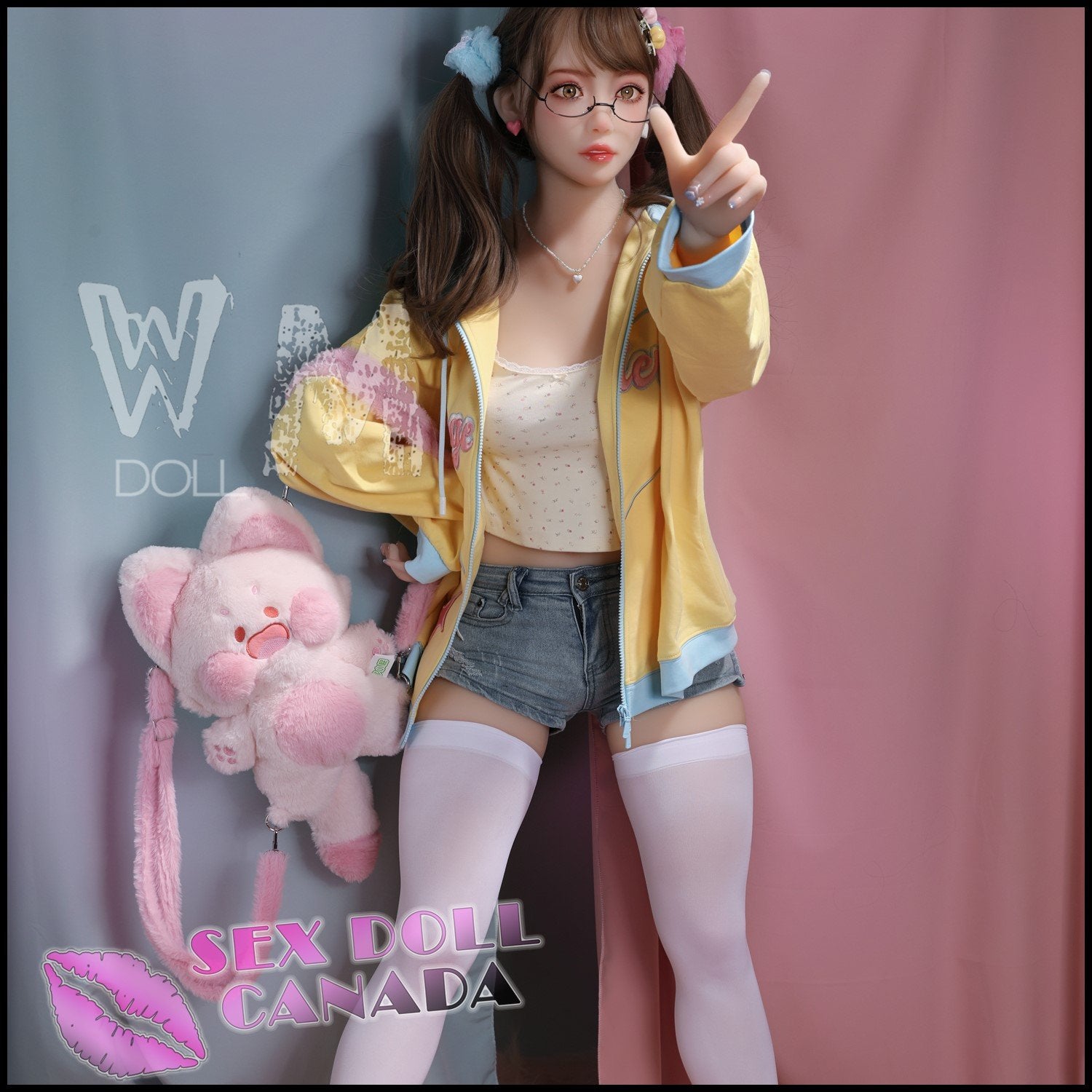 WM Doll Realistic Sex Doll Big Tits Breasts Asian Japanese Chinese Brunette Hair