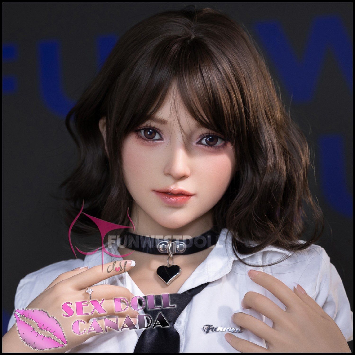 FunWestDoll Realistic Sex Doll Small Waist Curvy Full Body Big Tits Breasts