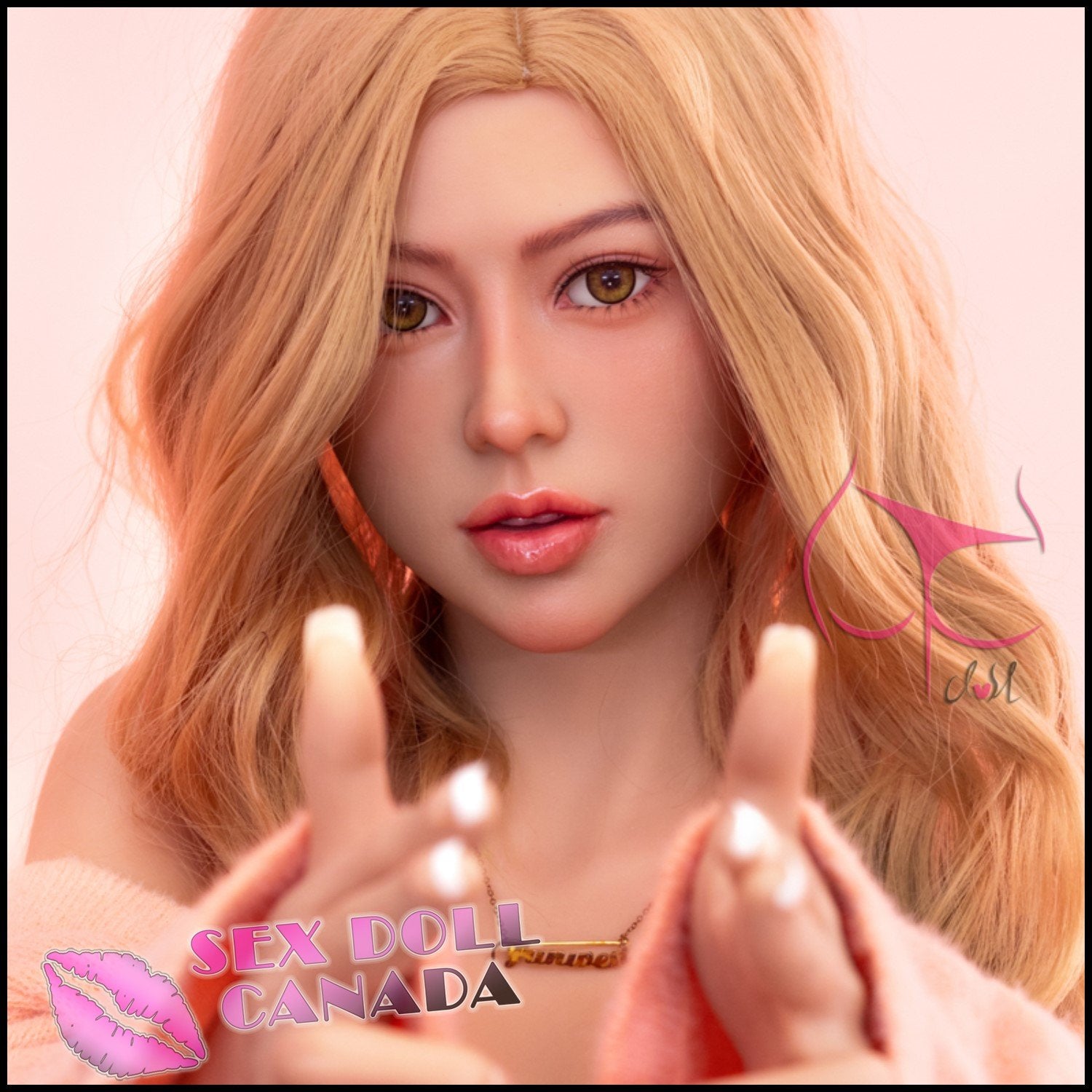 FunWestDoll Realistic Sex Doll Curvy Full Body Western American Blonde Hair