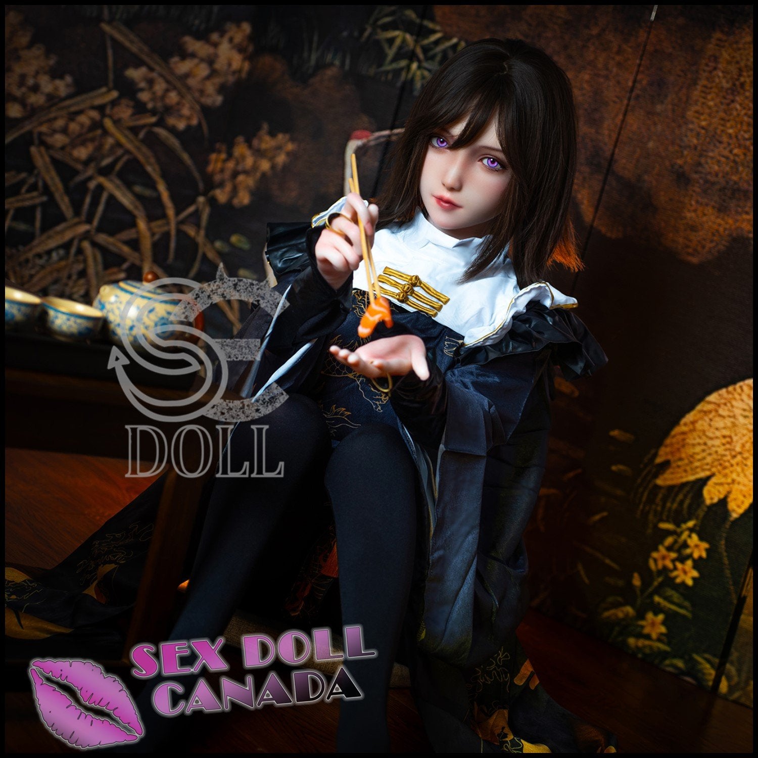 SE DOLL Realistic Sex Doll Cartoon Hentai Anime Elf Fantasy Cosplay Black Hair