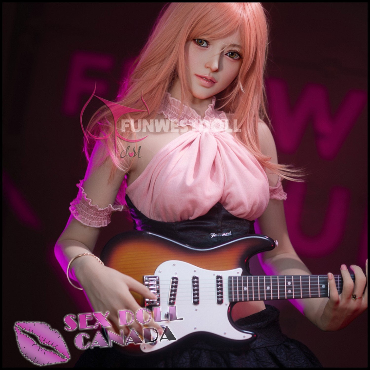 FunWestDoll Realistic Sex Doll Big Ass Butt Big Tits Breasts Curvy Full Body