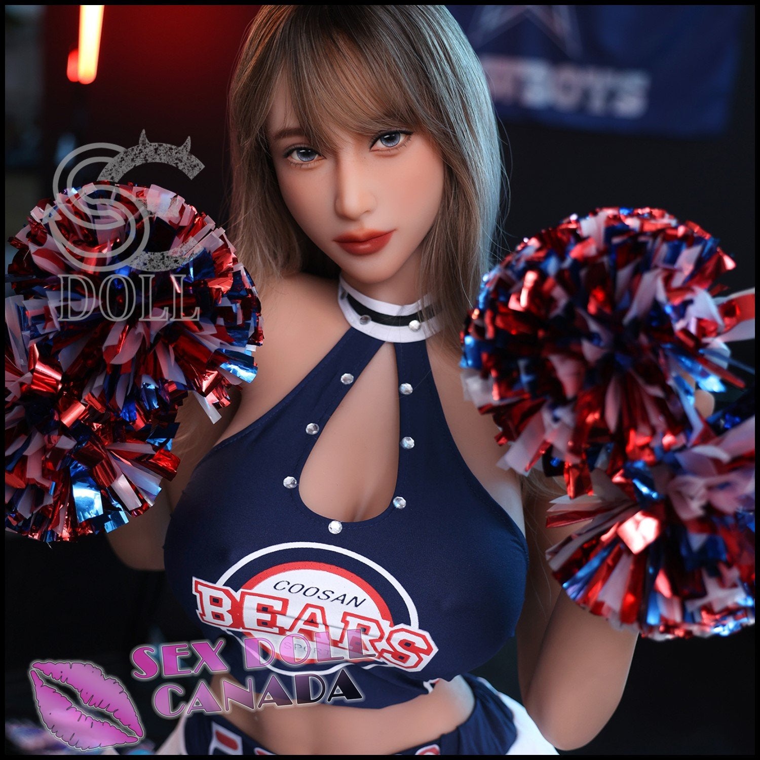 SE DOLL Realistic Sex Doll Curvy Full Body Blonde Hair Big Ass Butt