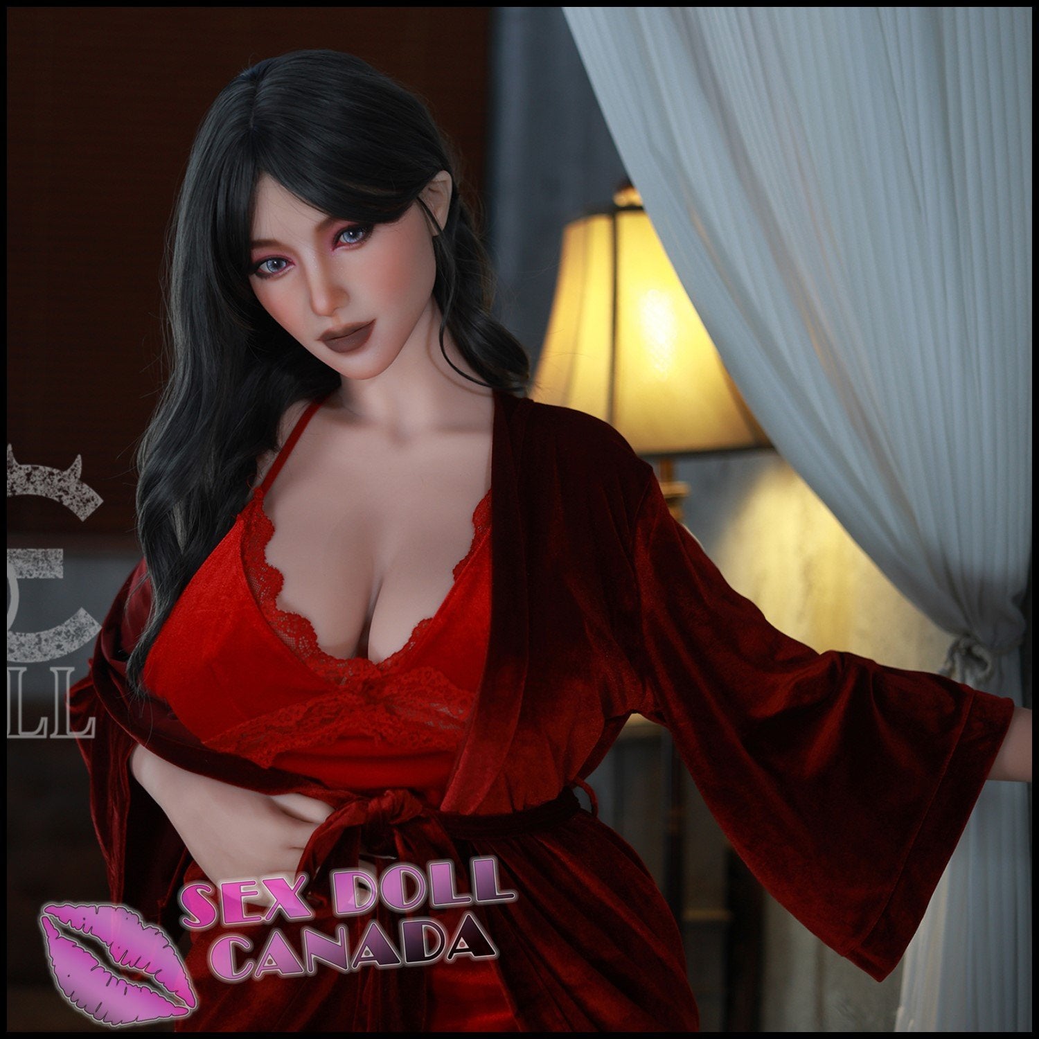 SE DOLL Realistic Sex Doll Curvy Full Body Big Ass Butt Western American
