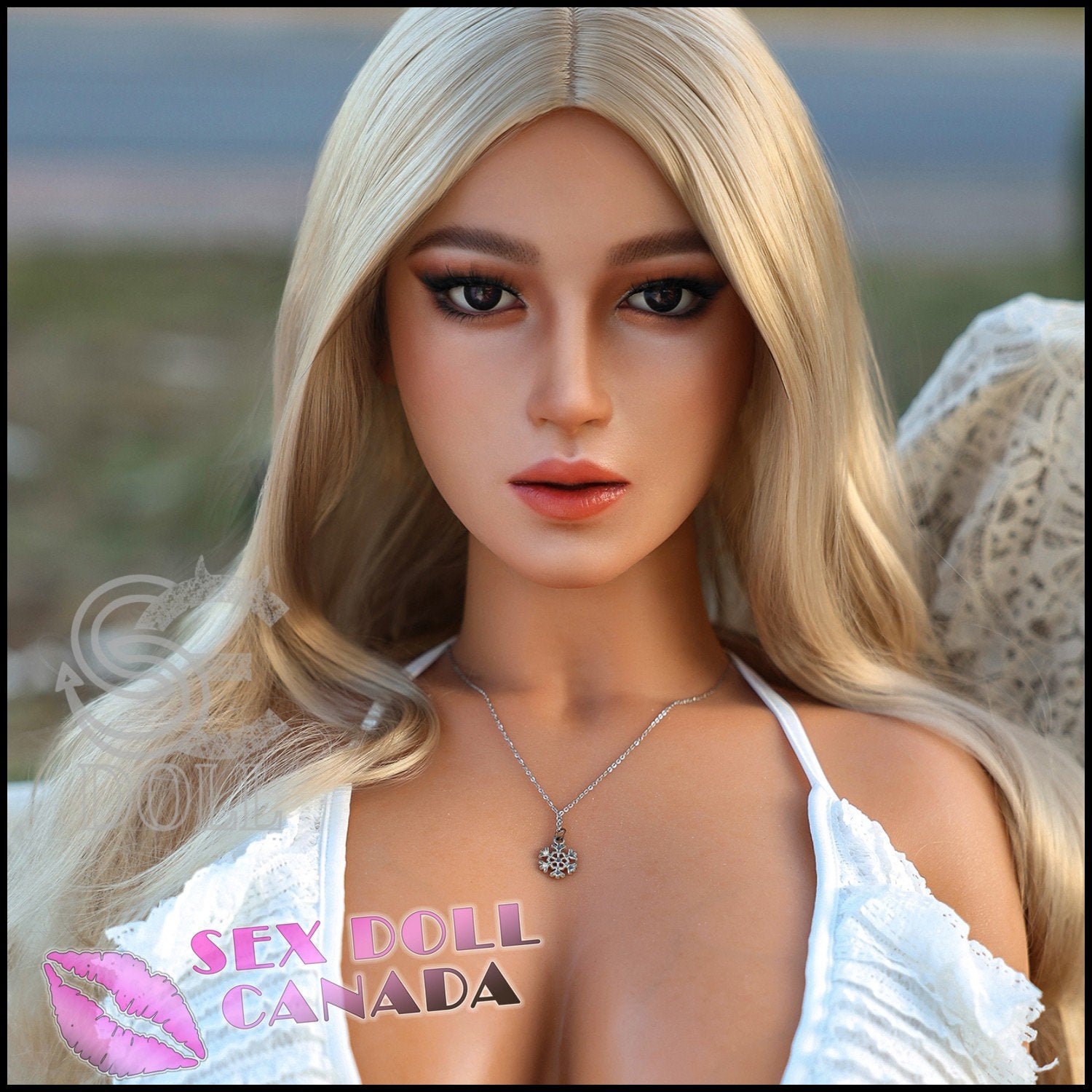 SE DOLL Realistic Sex Doll Blonde Hair Huge Tits Boobs Curvy Full Body