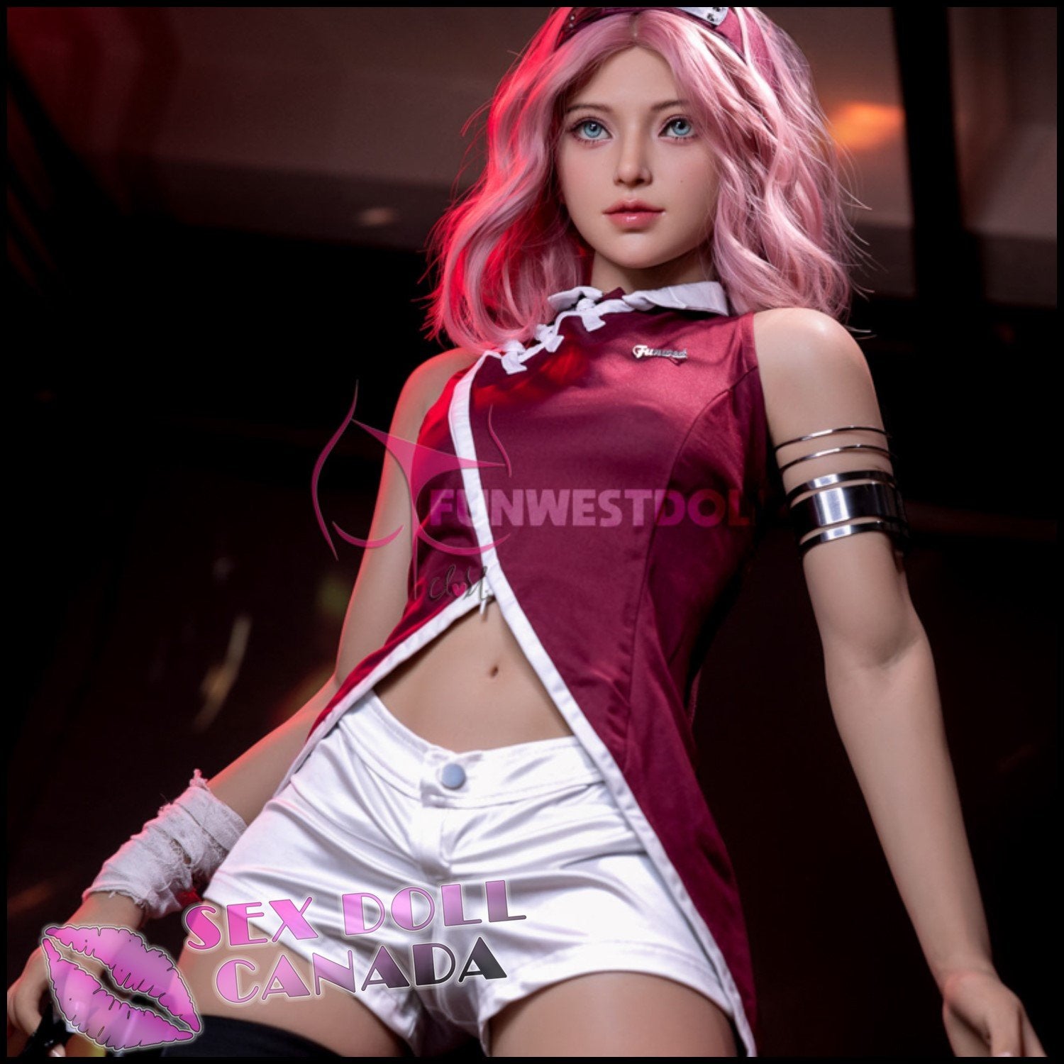 FunWestDoll Realistic Sex Doll Big Ass Butt Small Tits Boobs Small Waist