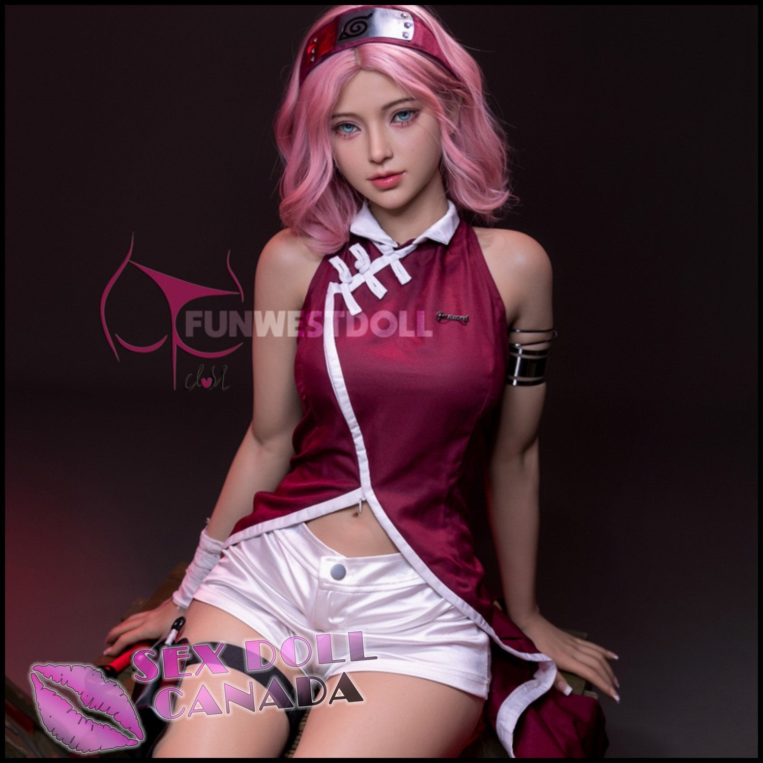 FunWestDoll Realistic Sex Doll Small Waist Big Ass Butt Small Tits Boobs