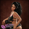 Sigafun Realistic Sex Doll Curvy Full Body Black Hair Small Waist
