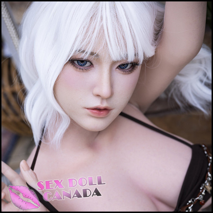 Starpery Realistic Sex Doll Russian German Small Waist Gray Silver White Hair
