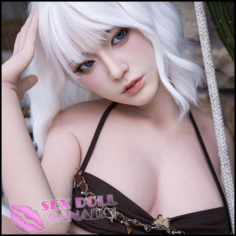 Starpery Realistic Sex Doll Russian German Small Waist Gray Silver White Hair