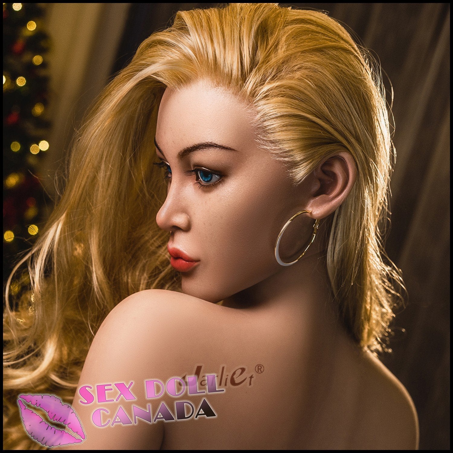 Jarliet Realistic Sex Doll Blonde Hair Big Tits Breasts Western American