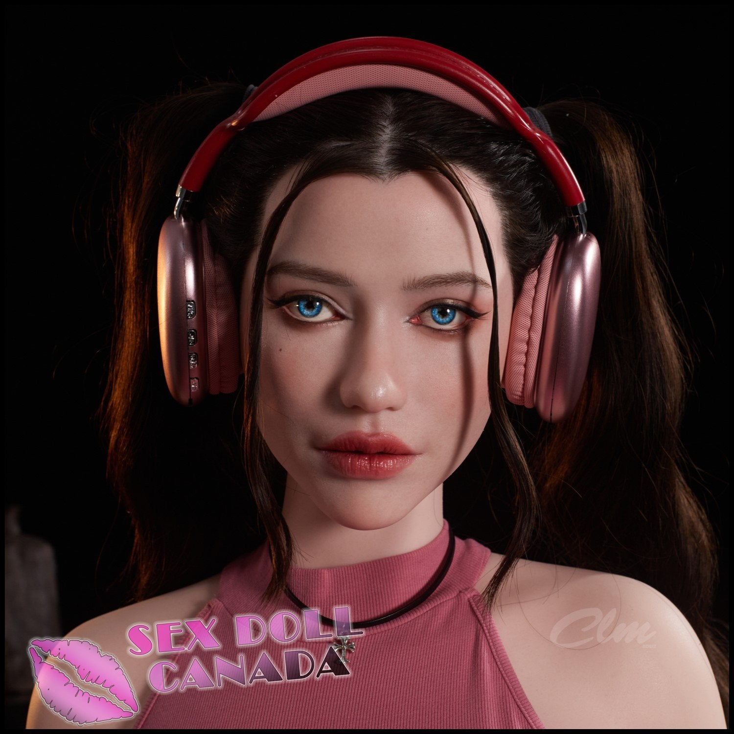 Climax Realistic Sex Doll Brunette Hair Curvy Full Body Western American