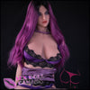 FunWestDoll Realistic Sex Doll Curvy Full Body Western American Pink Purple Hair