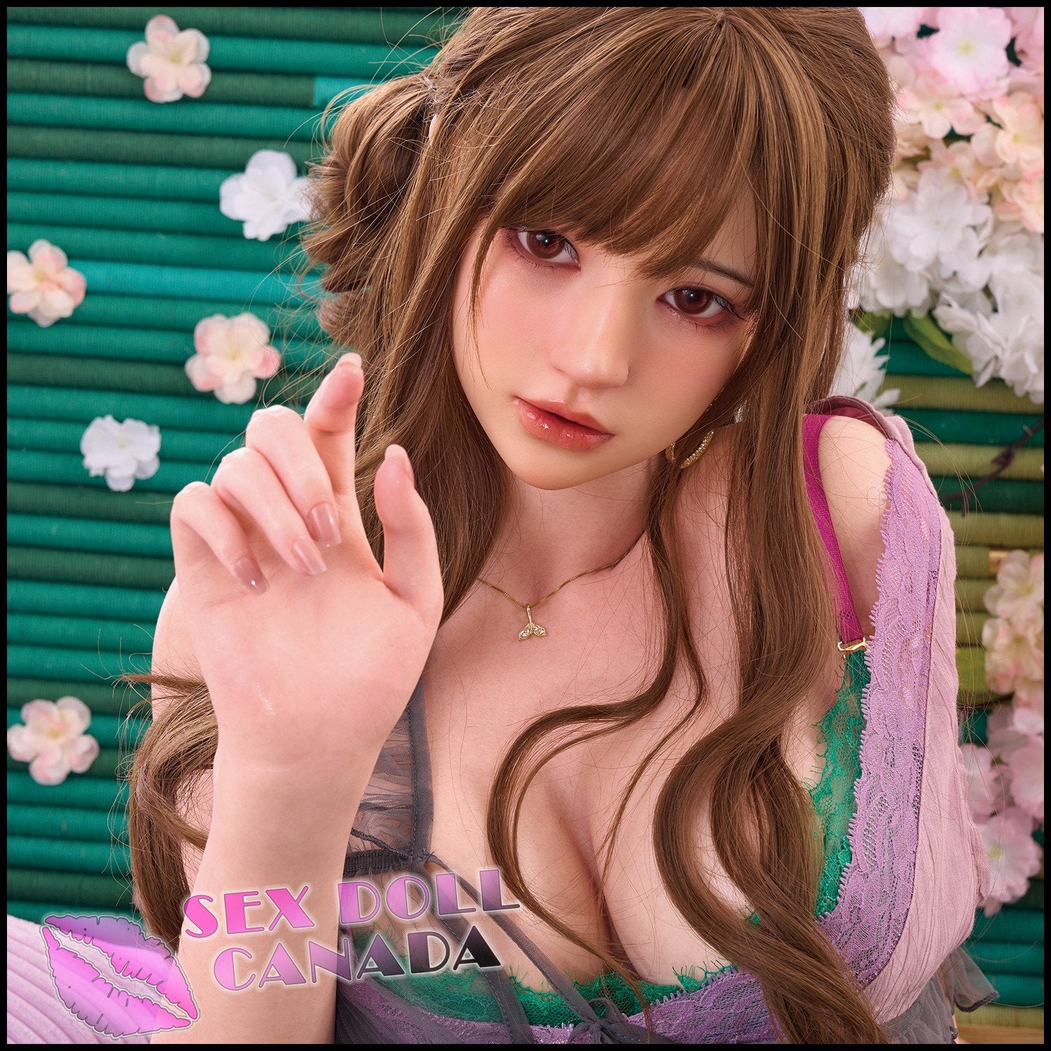 IRONTECH Realistic Sex Doll Thick Thighs Big Tits Breasts Brunette Hair