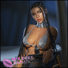 IRONTECH Realistic Sex Doll Black Ebony African Black Hair Small Waist