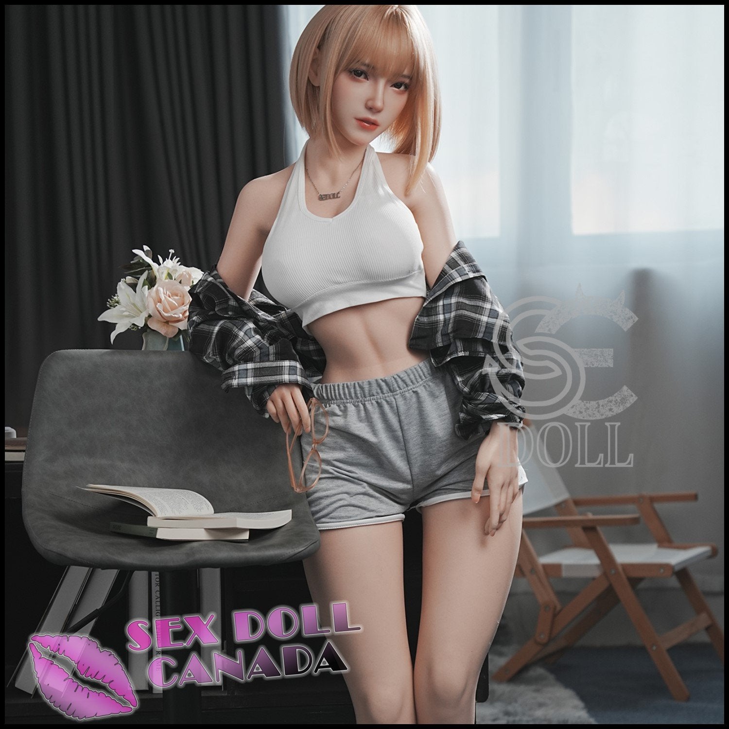 SE DOLL Realistic Sex Doll Curvy Full Body Small Waist Big Ass Butt