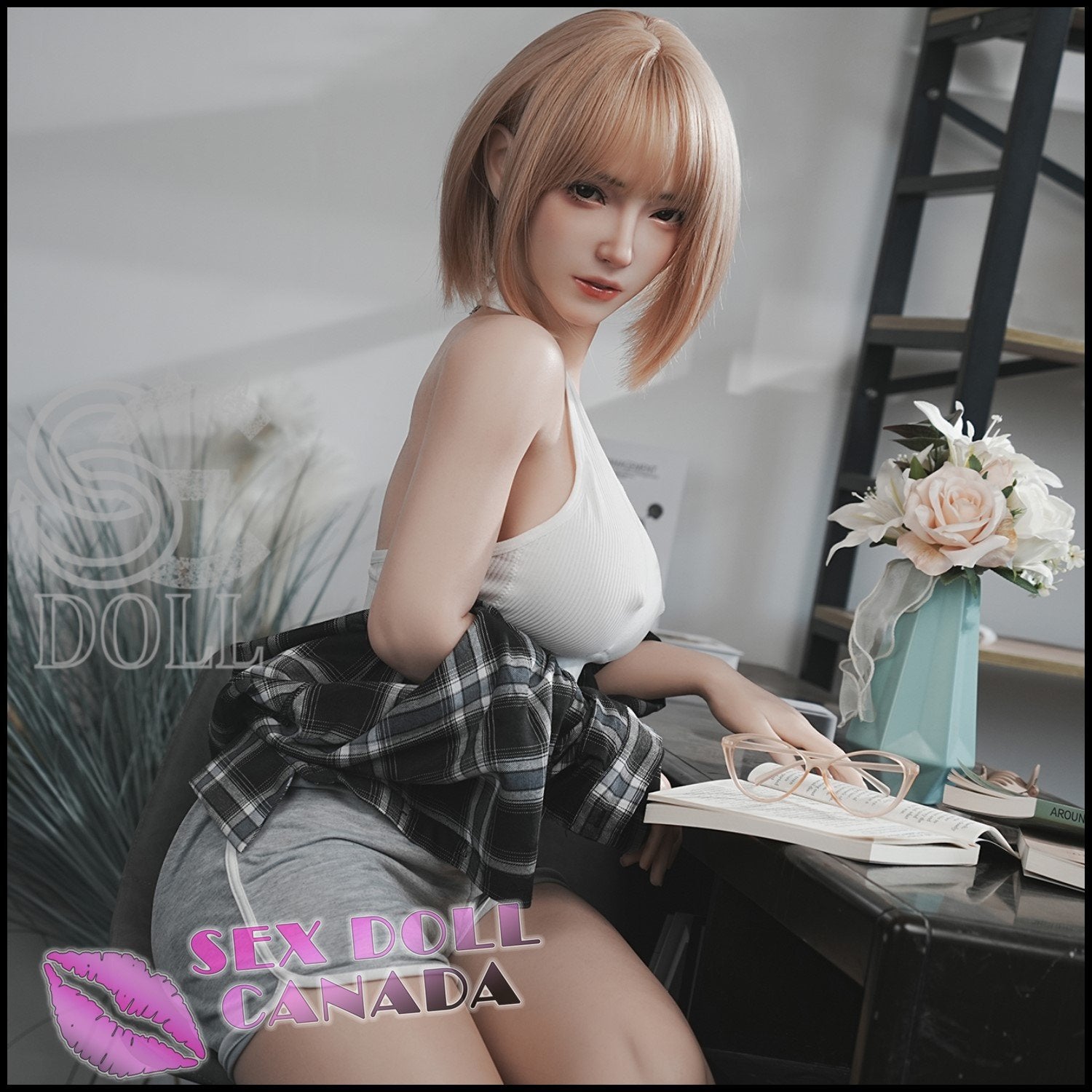 SE DOLL Realistic Sex Doll Big Tits Breasts Small Waist Curvy Full Body