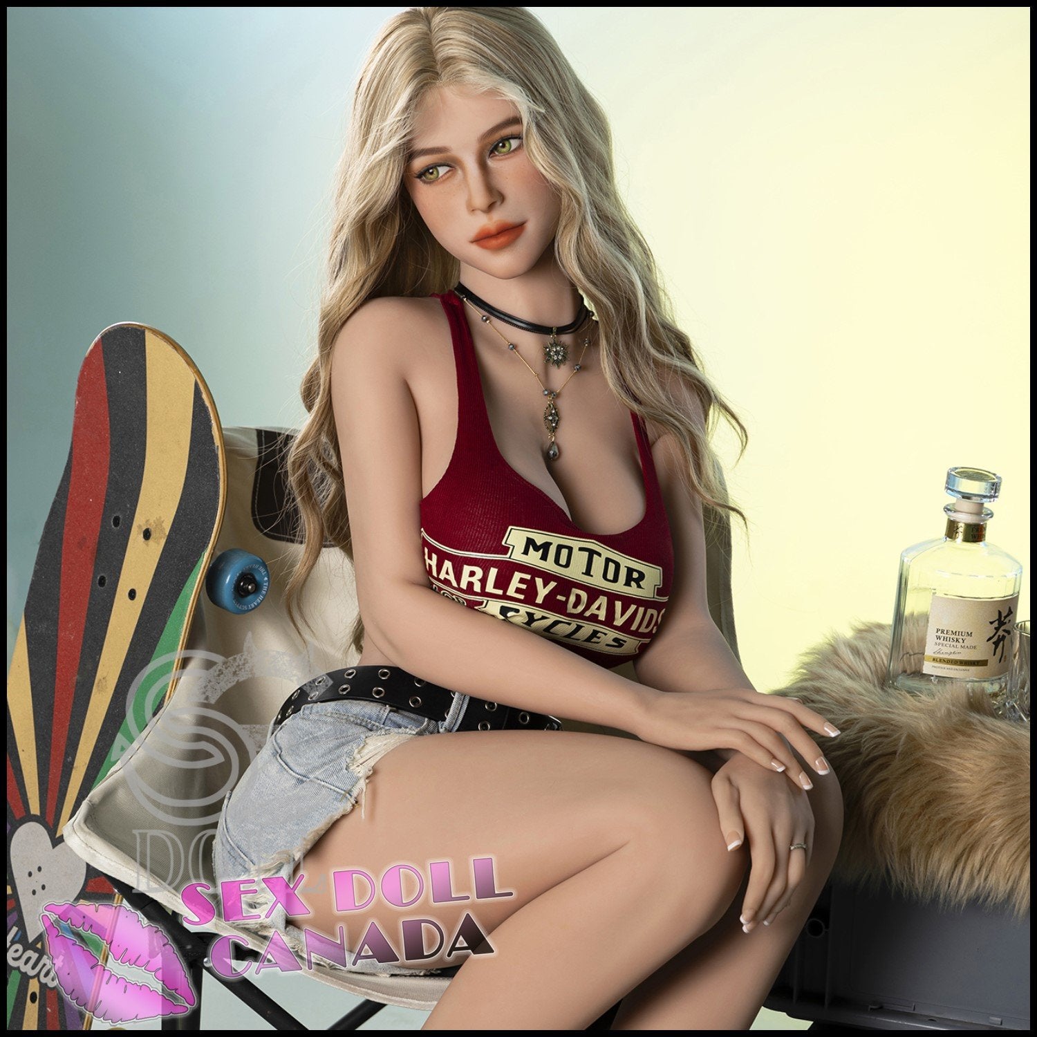 SE DOLL Realistic Sex Doll Curvy Full Body Big Tits Breasts Western American