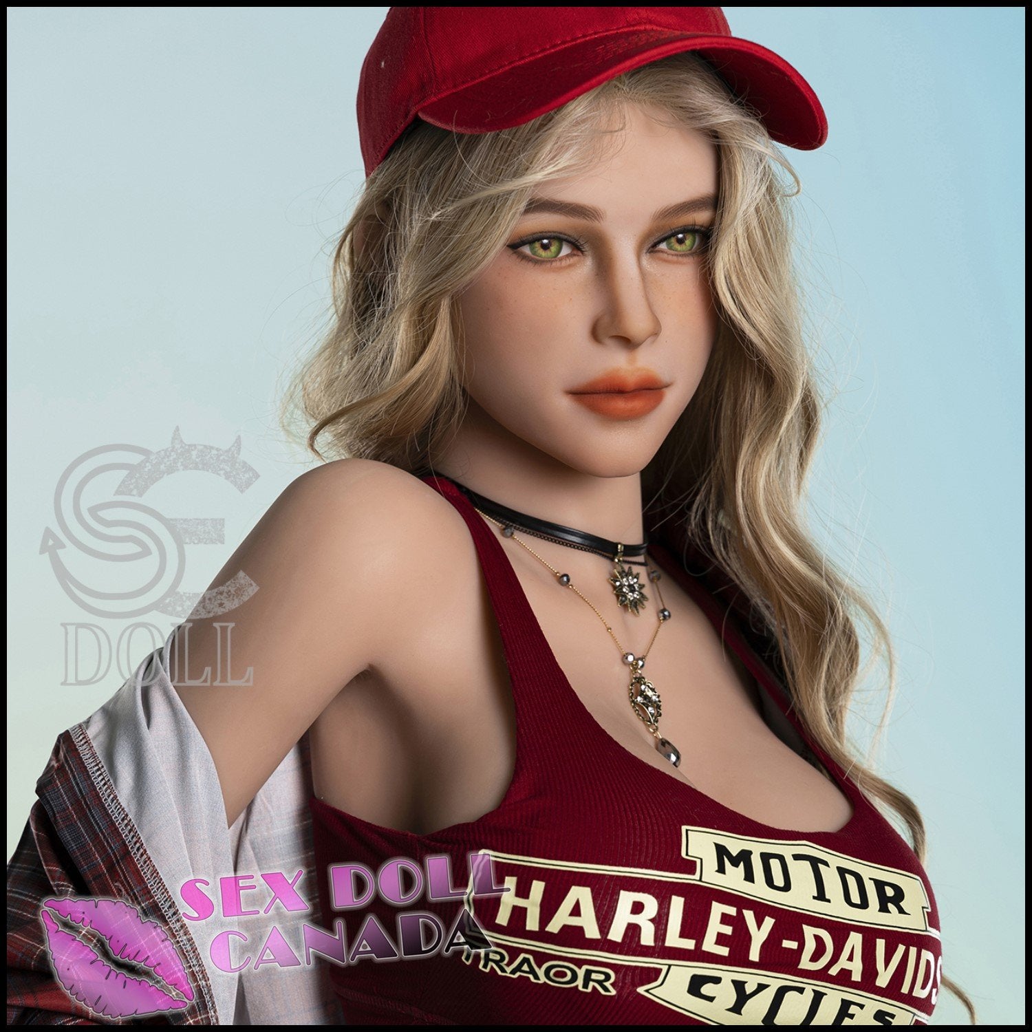 SE DOLL Realistic Sex Doll Small Waist Western American Big Tits Breasts