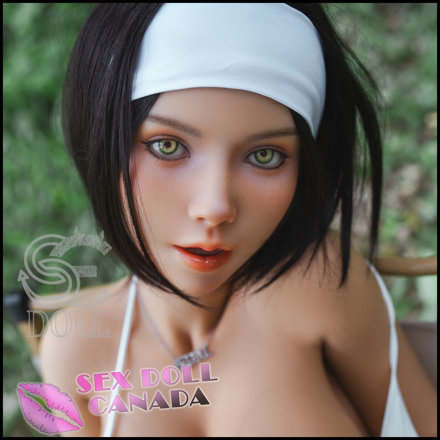 SE DOLL Realistic Sex Doll Black Hair Russian German Curvy Full Body