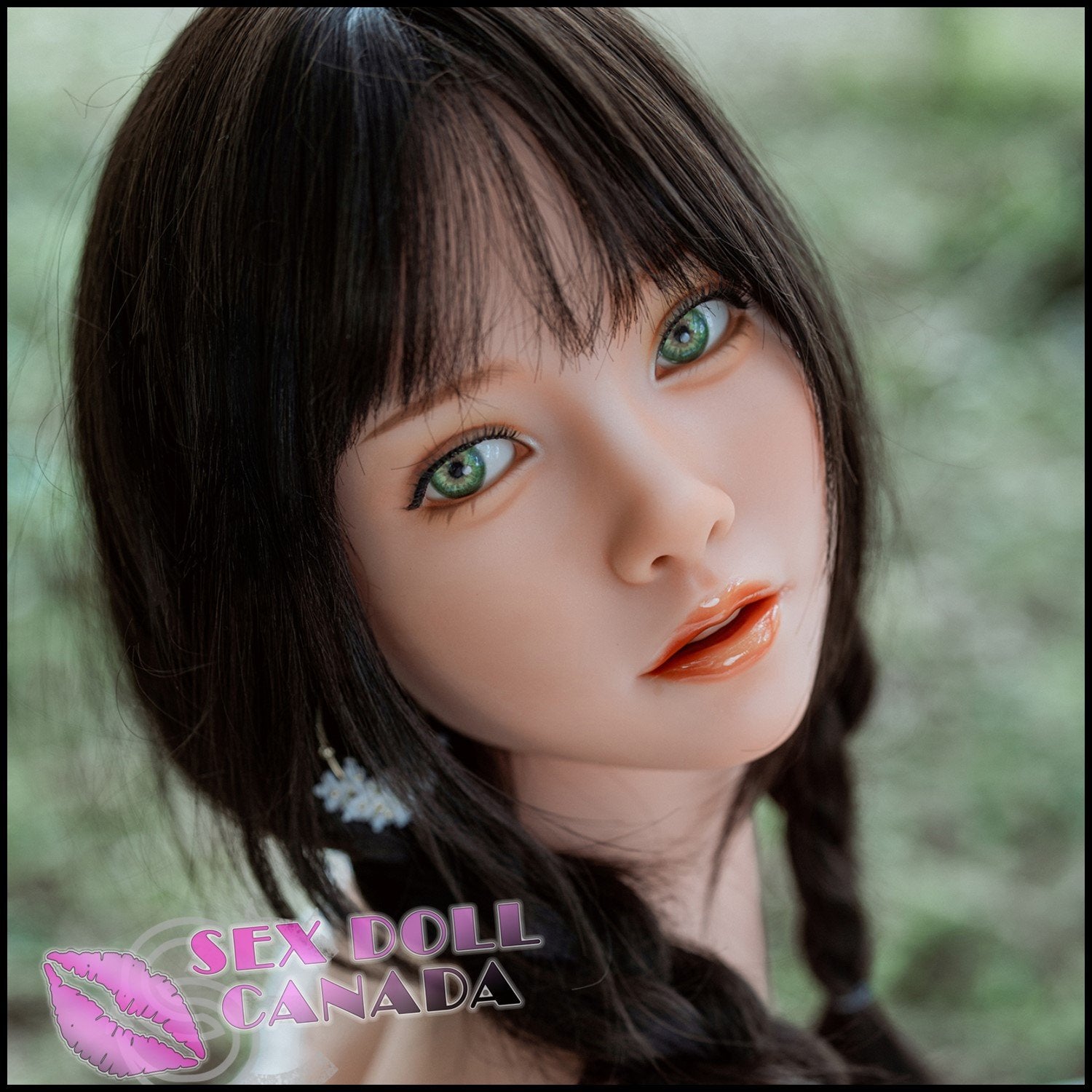 SE DOLL Realistic Sex Doll Black Hair Small Waist Big Tits Breasts