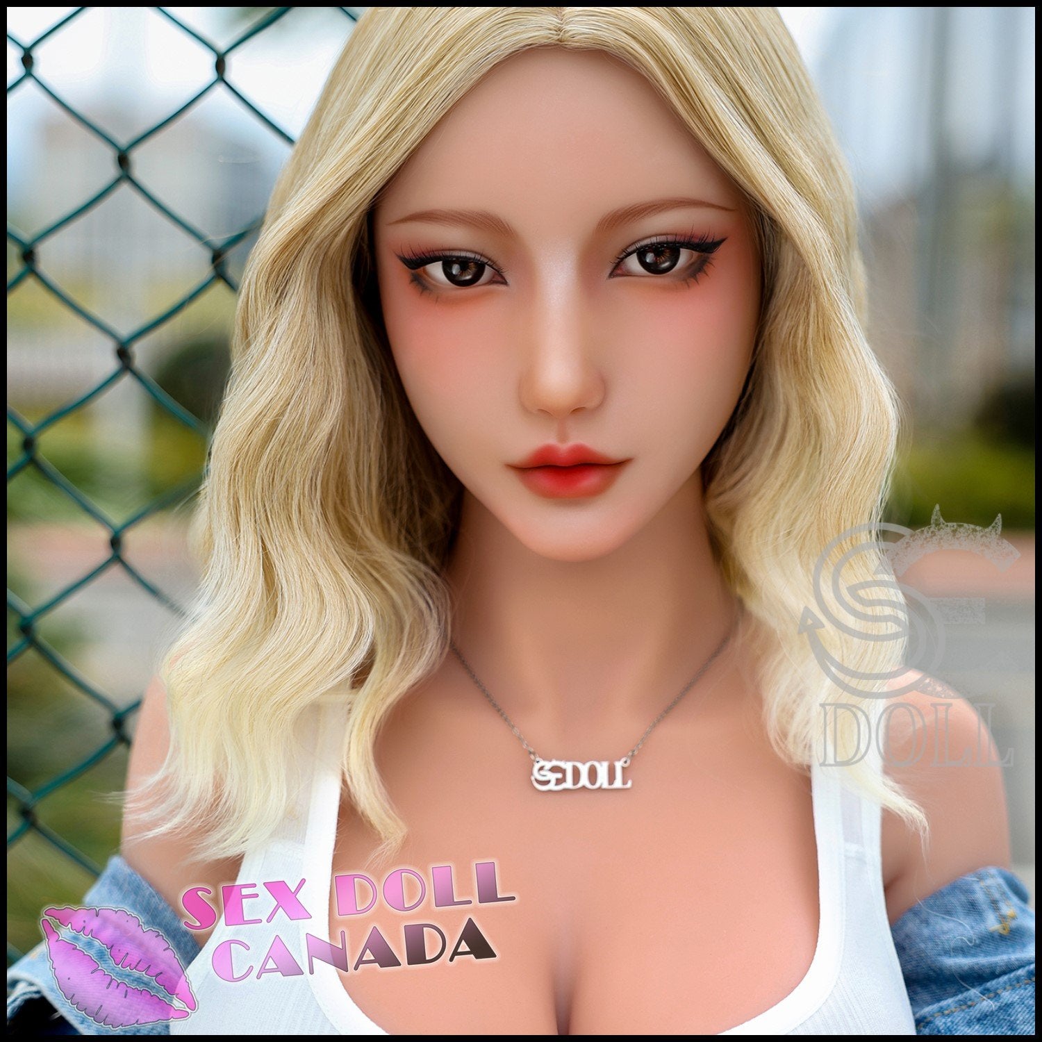 SE DOLL Realistic Sex Doll Curvy Full Body Blonde Hair Big Tits Breasts