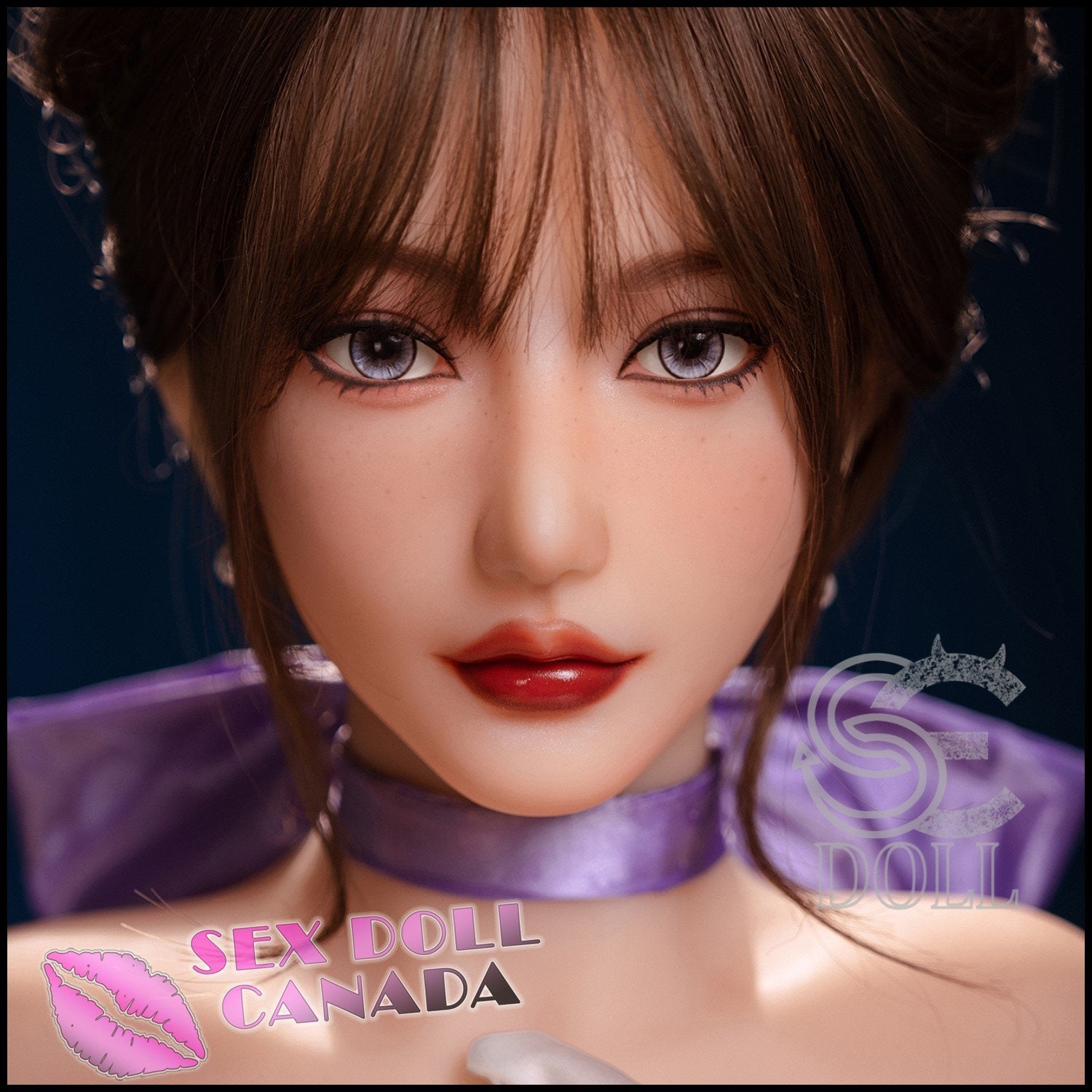SE DOLL Realistic Sex Doll Brunette Hair Curvy Full Body Big Tits Breasts