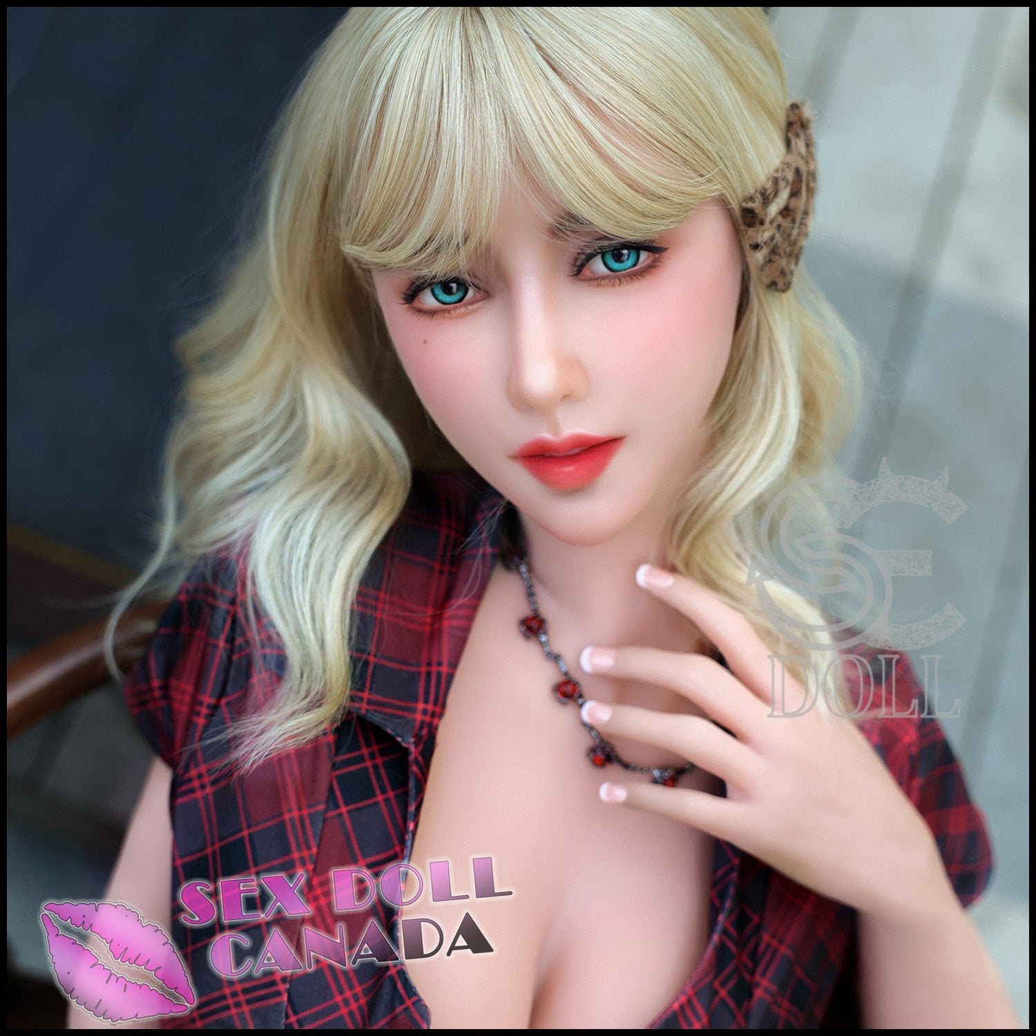 SE DOLL Realistic Sex Doll Blonde Hair Western American Big Tits Breasts