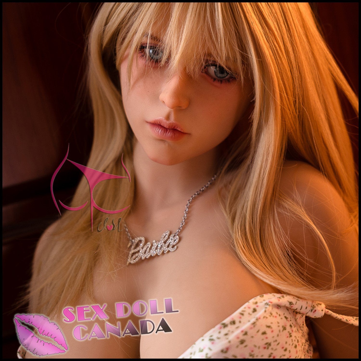 FunWestDoll Realistic Sex Doll Small Waist Big Tits Breasts Blonde Hair