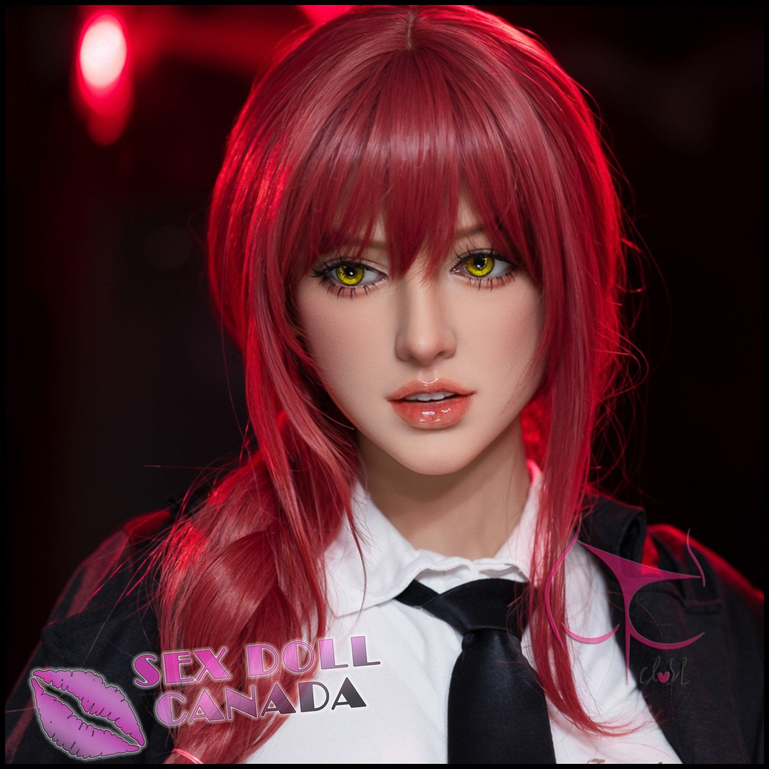 FunWestDoll Realistic Sex Doll Small Waist Red Head Western American