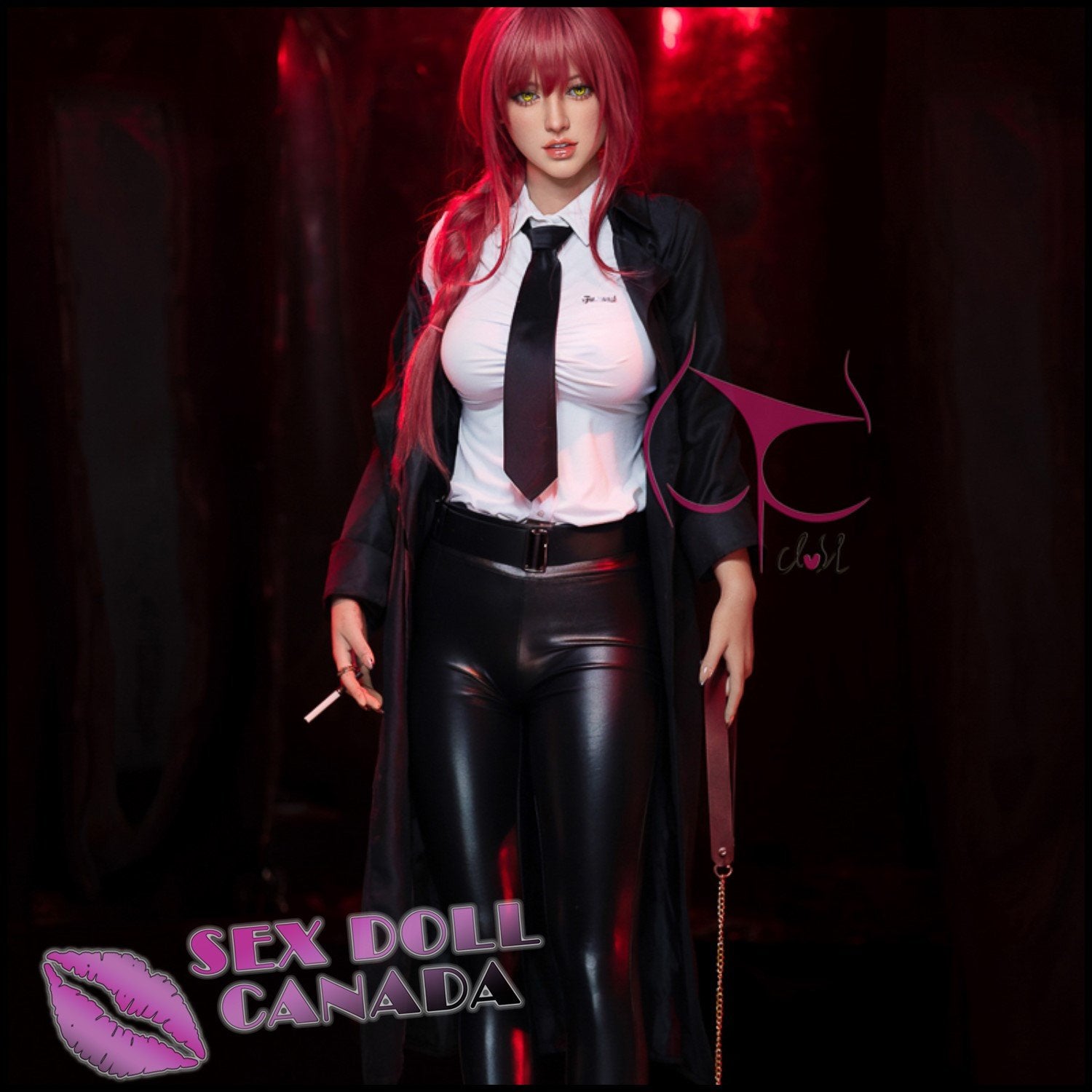 FunWestDoll Realistic Sex Doll Red Head Western American Big Tits Breasts