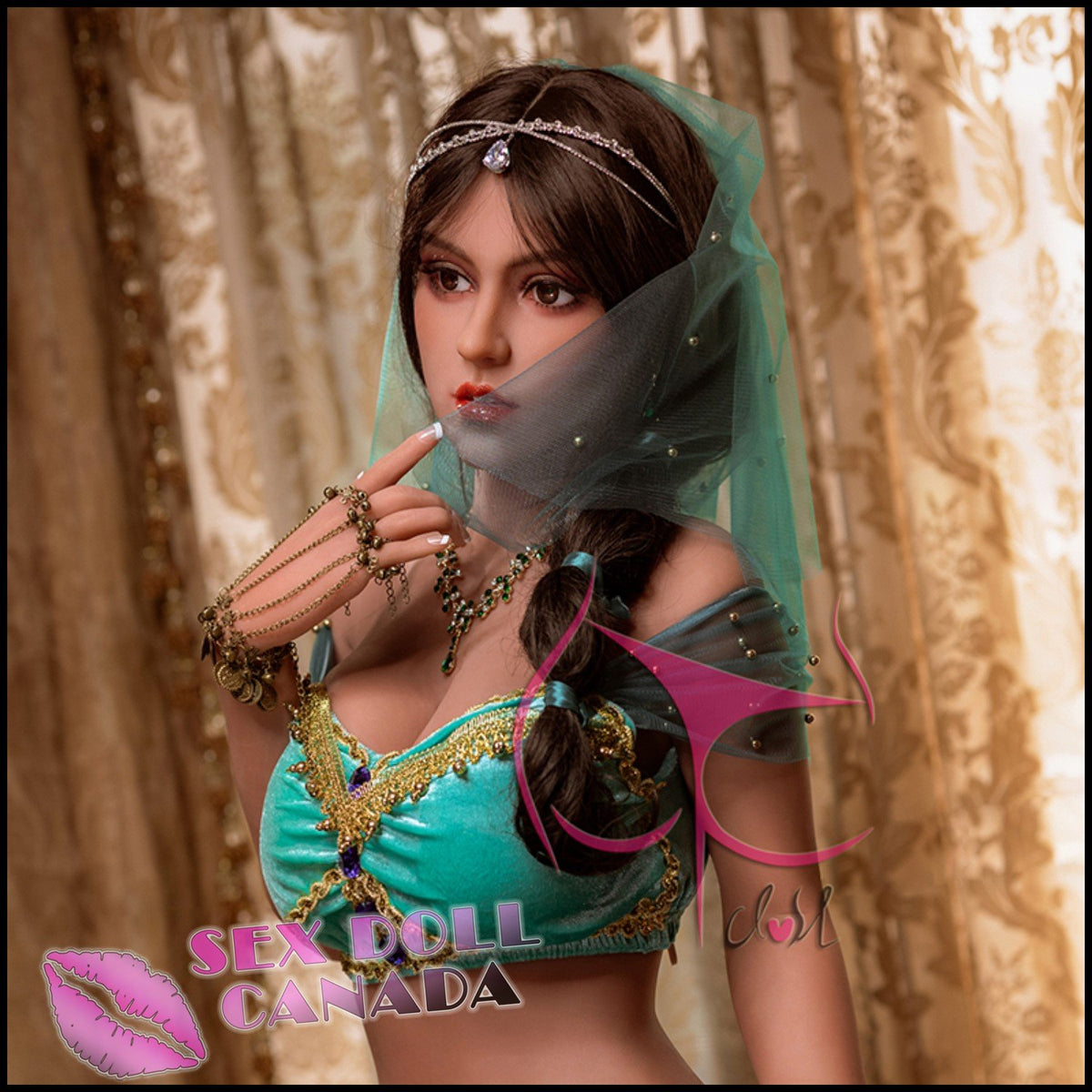 162 (5'4") F-Cup Jasmine (Head #027) - FunWestDoll