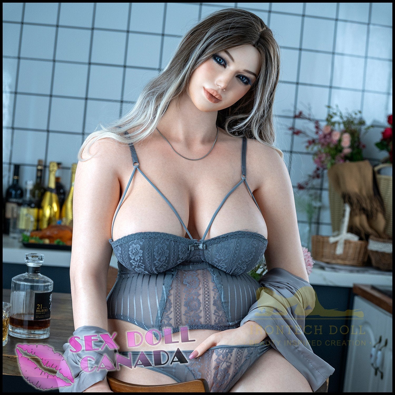 IRONTECH Realistic Sex Doll Big Thick Thighs MILF Mature Old Western American