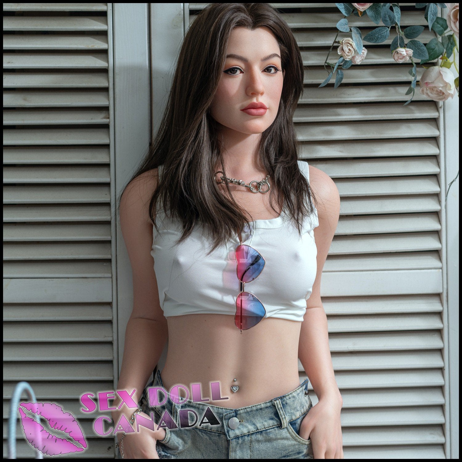 Zelex Realistic Sex Doll Russian German Western American Brunette Hair