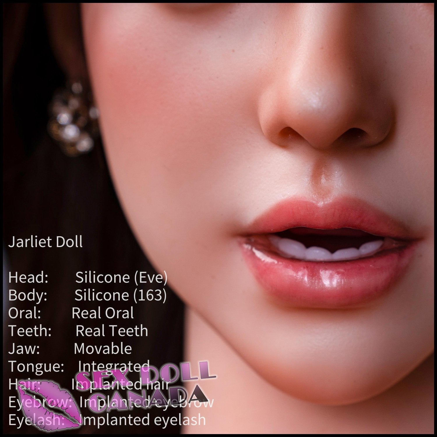 Jarliet Realistic Sex Doll Brunette Hair Western American Russian German