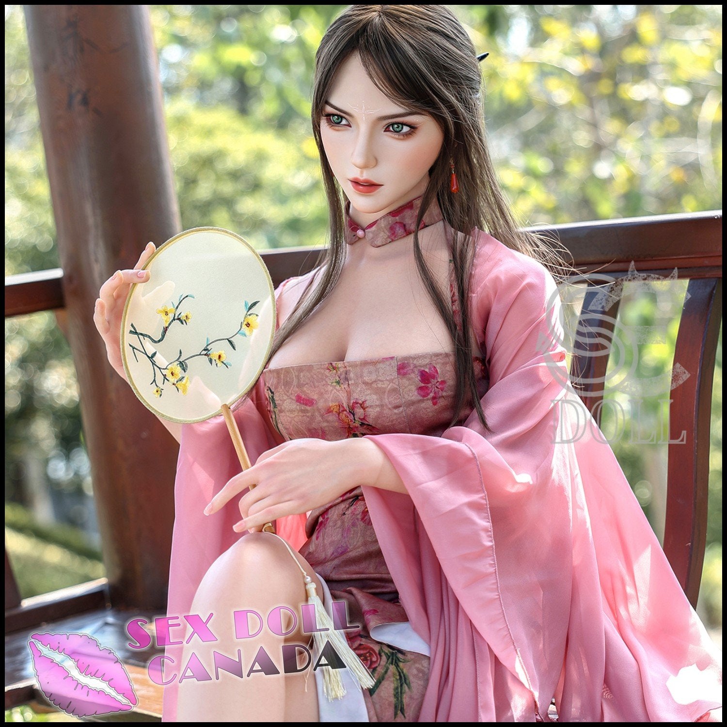 SE DOLL Realistic Sex Doll Big Tits Breasts Brunette Hair Brunette Hair