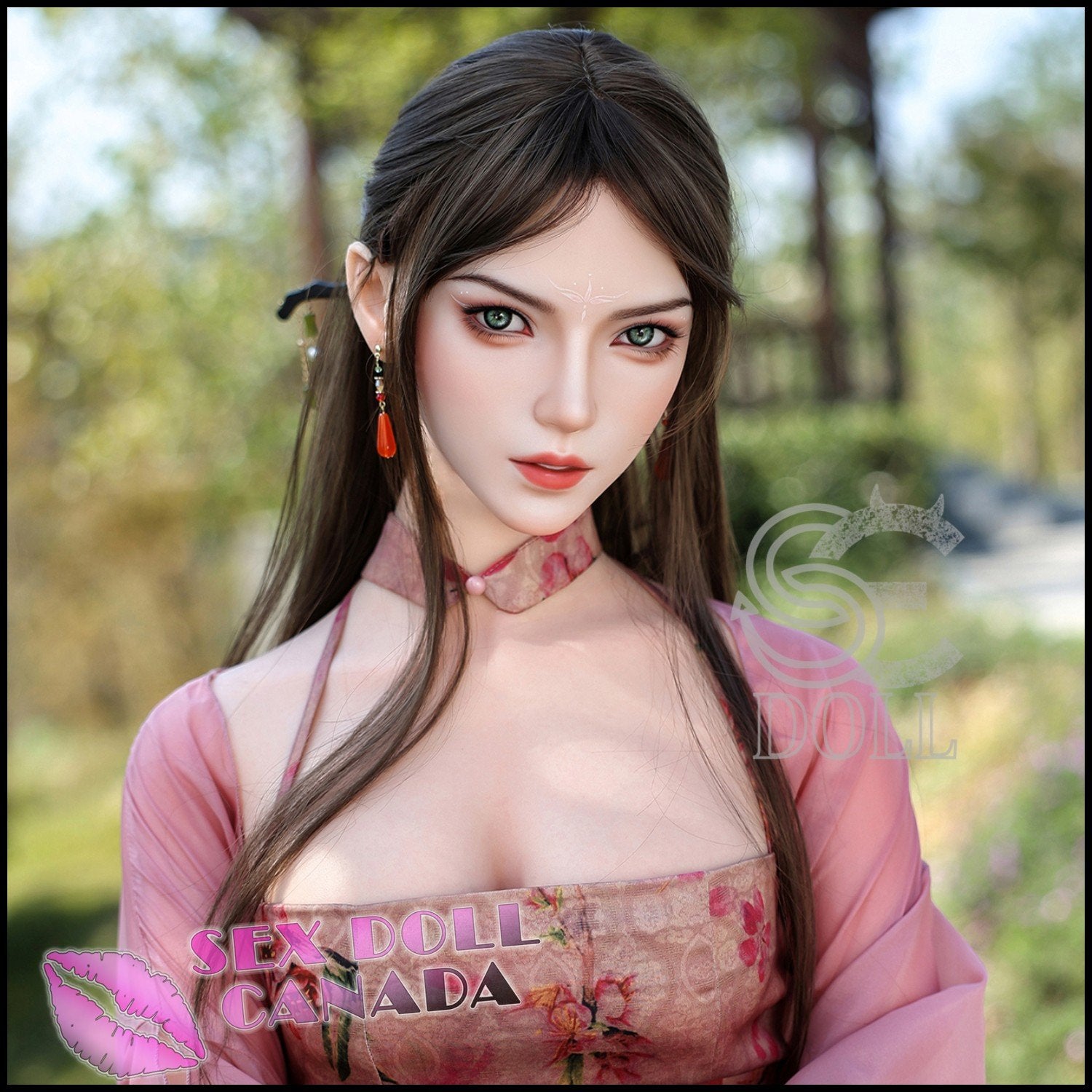 SE DOLL Realistic Sex Doll Asian Japanese Chinese Elf Fantasy Cosplay Black Hair