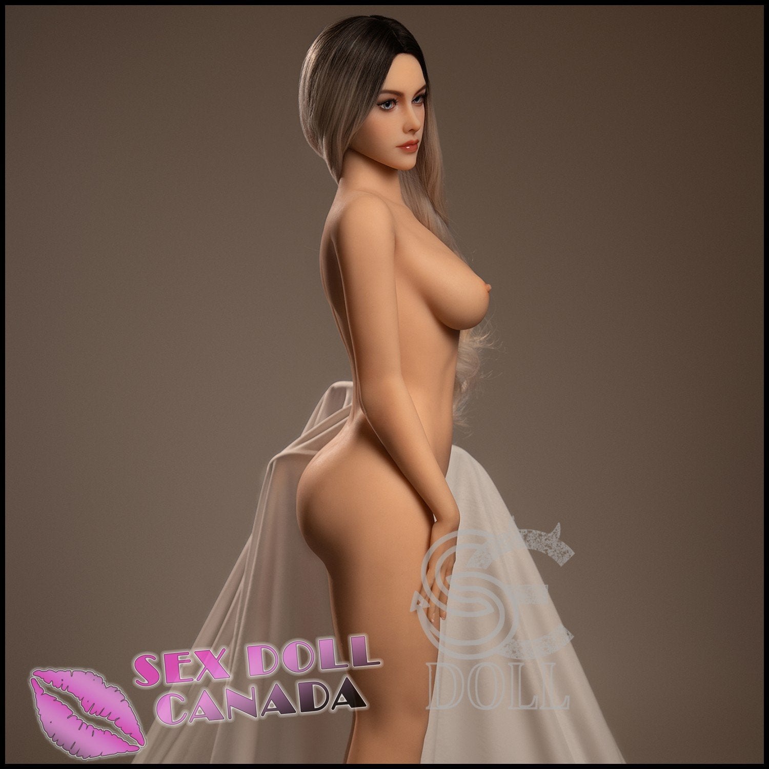 SE DOLL Realistic Sex Doll Brunette Hair Black Ebony African Latina Brazilian