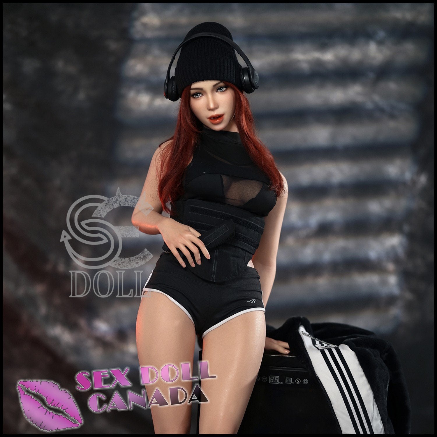 SE DOLL Realistic Sex Doll (Sticker) New Western American Black Hair